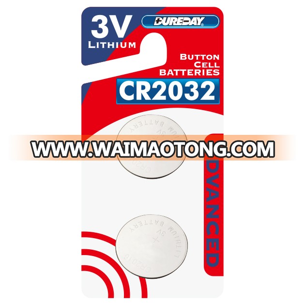 button cell batetry 3V Lithium battery CR2032