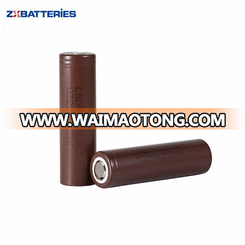 Authentic 3.7v New Chocolate LGHG2 20A 3000mah 18650 Battery lg hg2